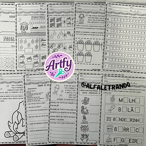 Atividade Colorir - São João