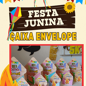 Caixinha Porta Envelope - São João