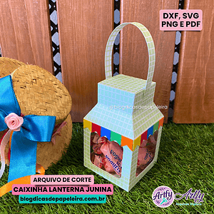 Caixinha Lanterna Festa Junina
