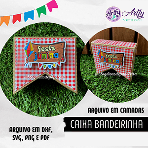 Caixa Bandeirinha - São João