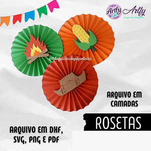 Rosetas Festa Junina