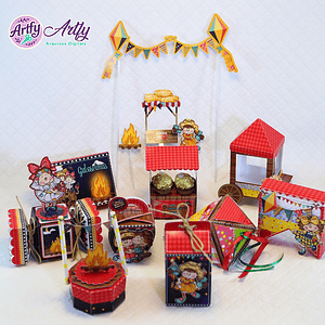 Arraia Menina Encantario