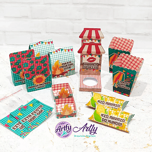 Kit Festa Junina Completo