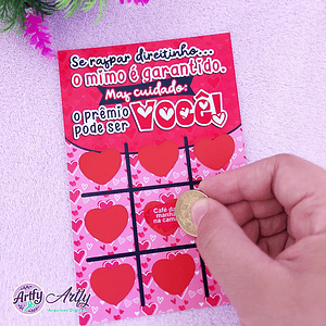 Cartãozinho Raspadinha - Dia dos Namorados