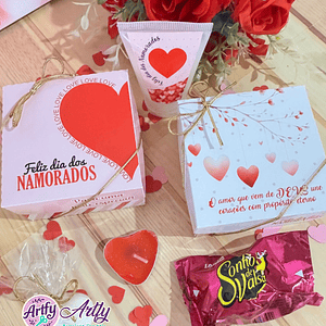Caixinha Romântica - Dia dos Namorados