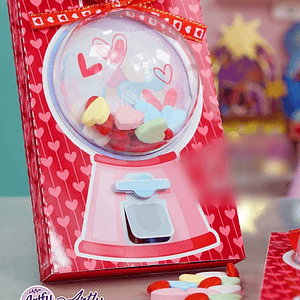 Cartão Máquina de Guloseimas 