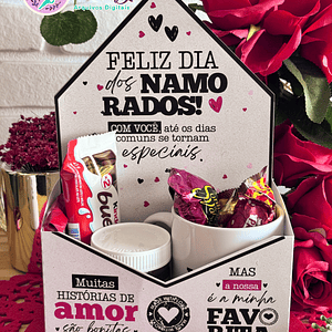 Caixinha Envelope P/ Canecas