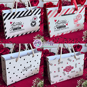 Sacola Retrô - Grande 20X13,5X5,3cm