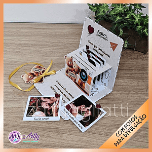 Cartão com Fotos - Dia dos Namorados