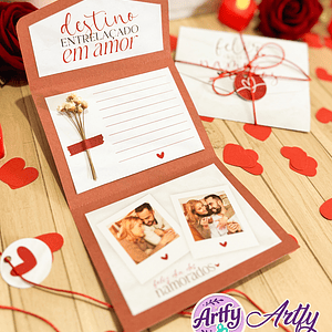 Envelope C/Cartinha - Dia dos Namorados