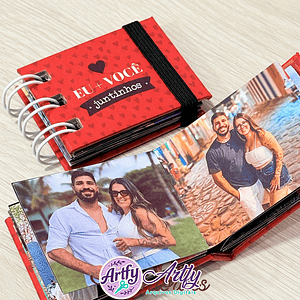 Mini Álbum - Dia dos Namorados