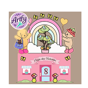 Topo de bolo - Boobie Goods Loja