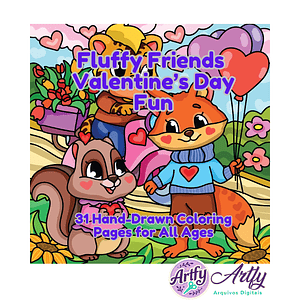 Livro de Colorir - Para o dia dos namorados 