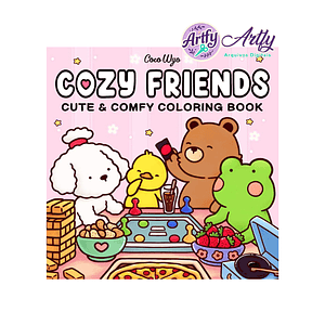 Livro de Colorir - Cozy Friends