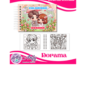 Livro de Colorir - Dorama