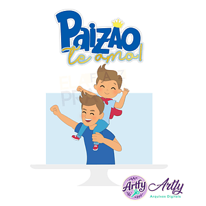 Topo de Bolo - Paizão 