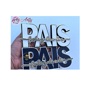 Topo de Bolo - Feliz Dia Pai