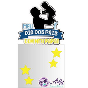 Topo de Bolo - 1 Dia dos pais