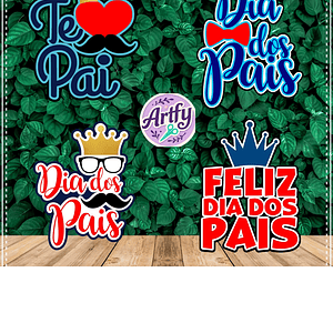 Kit topo de bolo - Pai