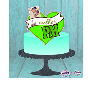 Topo de Bolo - Pai 
