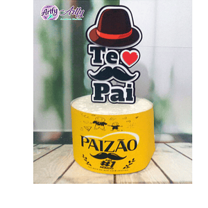 Topo de Bolo - Pai te amo