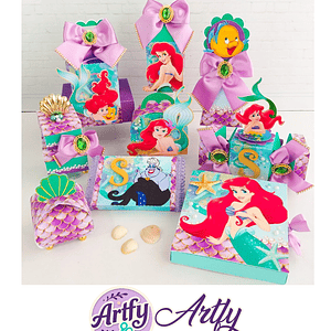 Kit Festa- A pequena Sereia