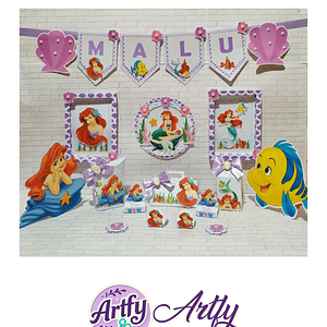 Kit Festa- A pequena Sereia