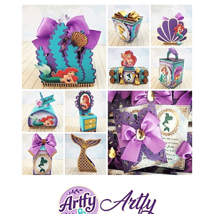 Kit Festa- A pequena Sereia