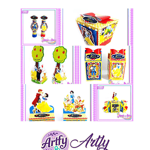 Kit Festa - Branca de Neve 