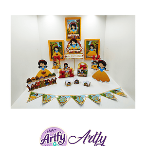 Kit Festa - Branca de Neve Completo