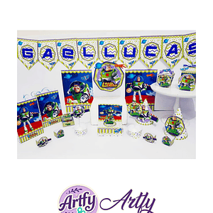 Kit Festa - Buzz Lightyear completo