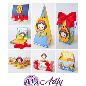 Kit Festa - Branca de Neve 