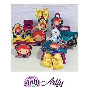 Kit Festa - Frozen Anna 