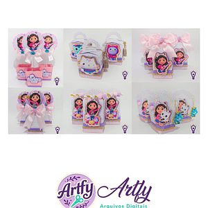 Kit Festa- A casa Mágica de Gaby