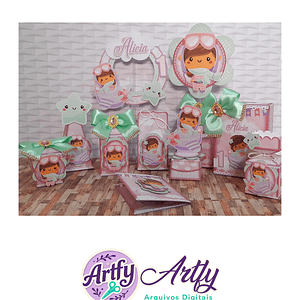 Kit Festa- Aviadora completo 