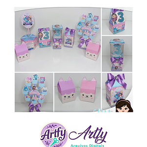 Kit Festa- A casa Mágica de Gaby