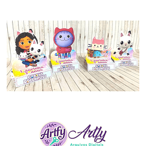 Kit Festa- A casa Mágica de Gaby Caixas 