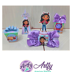 A casa Mágica de Gaby- Caixas para doces