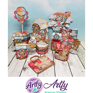 Kit Festa- Aviadora completo 