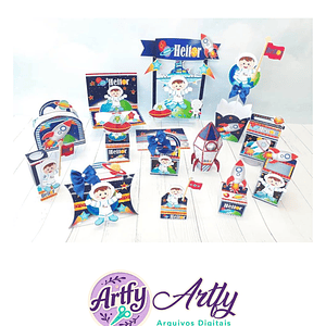 Kit Festa - Astronauta 