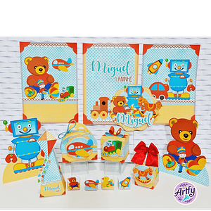 Kit Festa - Brinquedos Menino