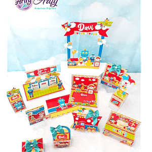 Kit Festa - Brinquedos Vintage