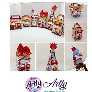 Kit Festa - Bombeiro 