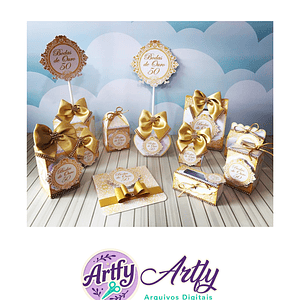 Kit Festa -  Bodas de Ouro 