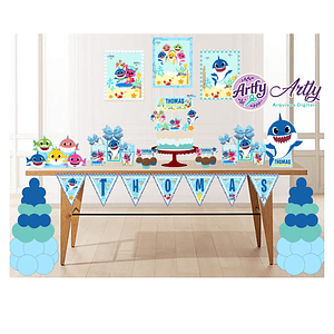 Baby Shark - Kit Festa em casa 