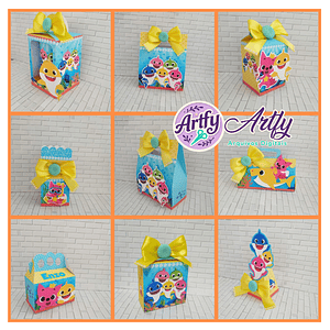 Baby Shark - Kit caixinha