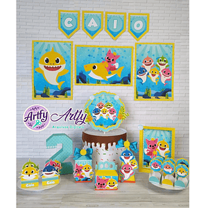 Baby Shark - Kit festa variados