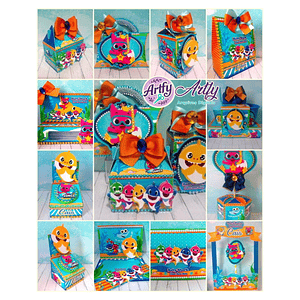 Baby Shark - Caixinhas Variadas 