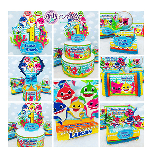 Baby Shark - Kit Festa variados