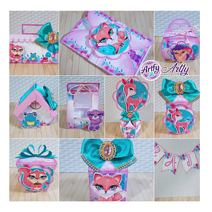 Bosque Rosa - Kit Festa